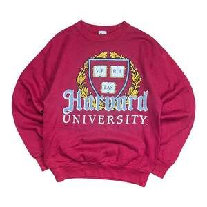 Vintage Harvard University Collegiate Crewneck Sweatshirt - L
